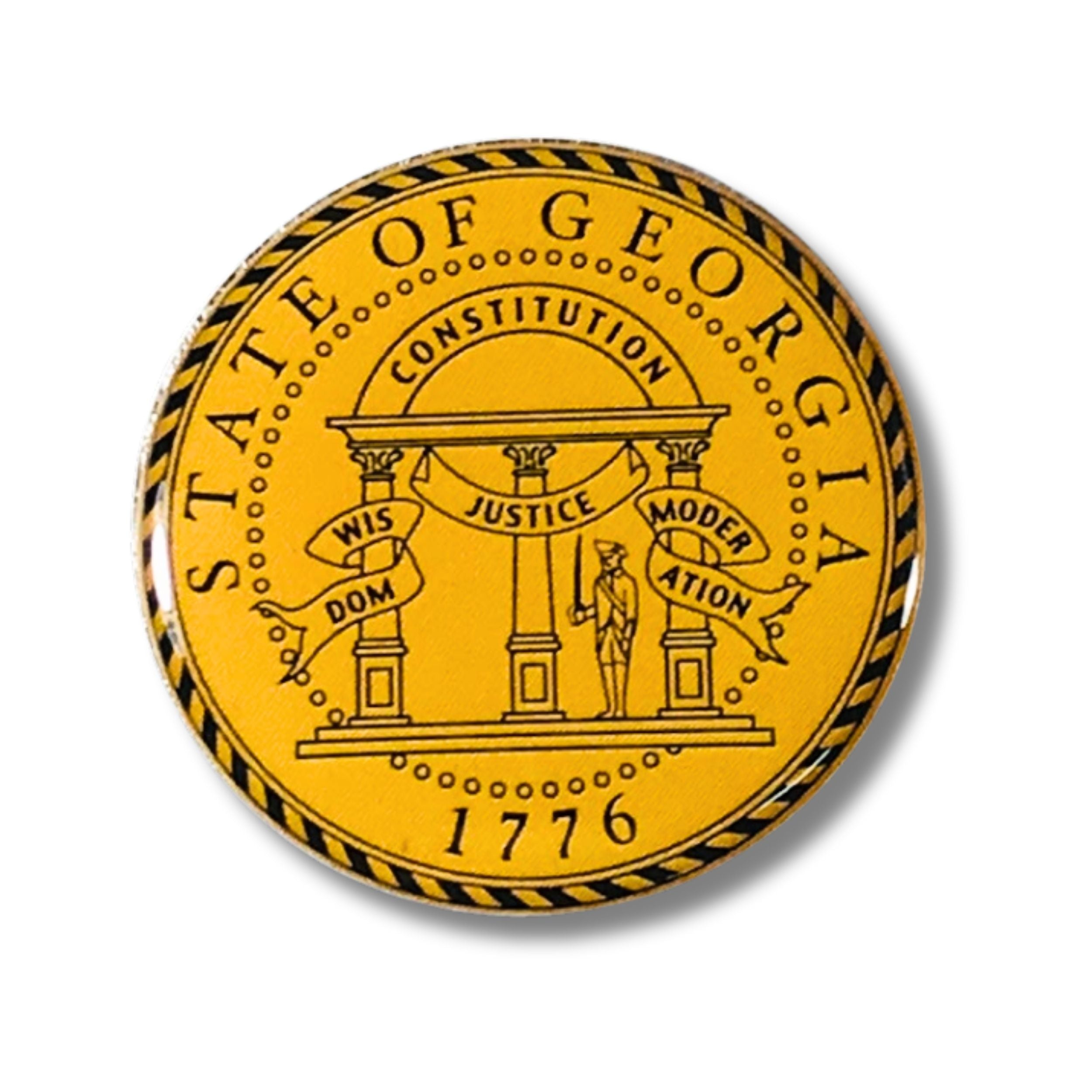 Pin - State Seal Georgia - USA