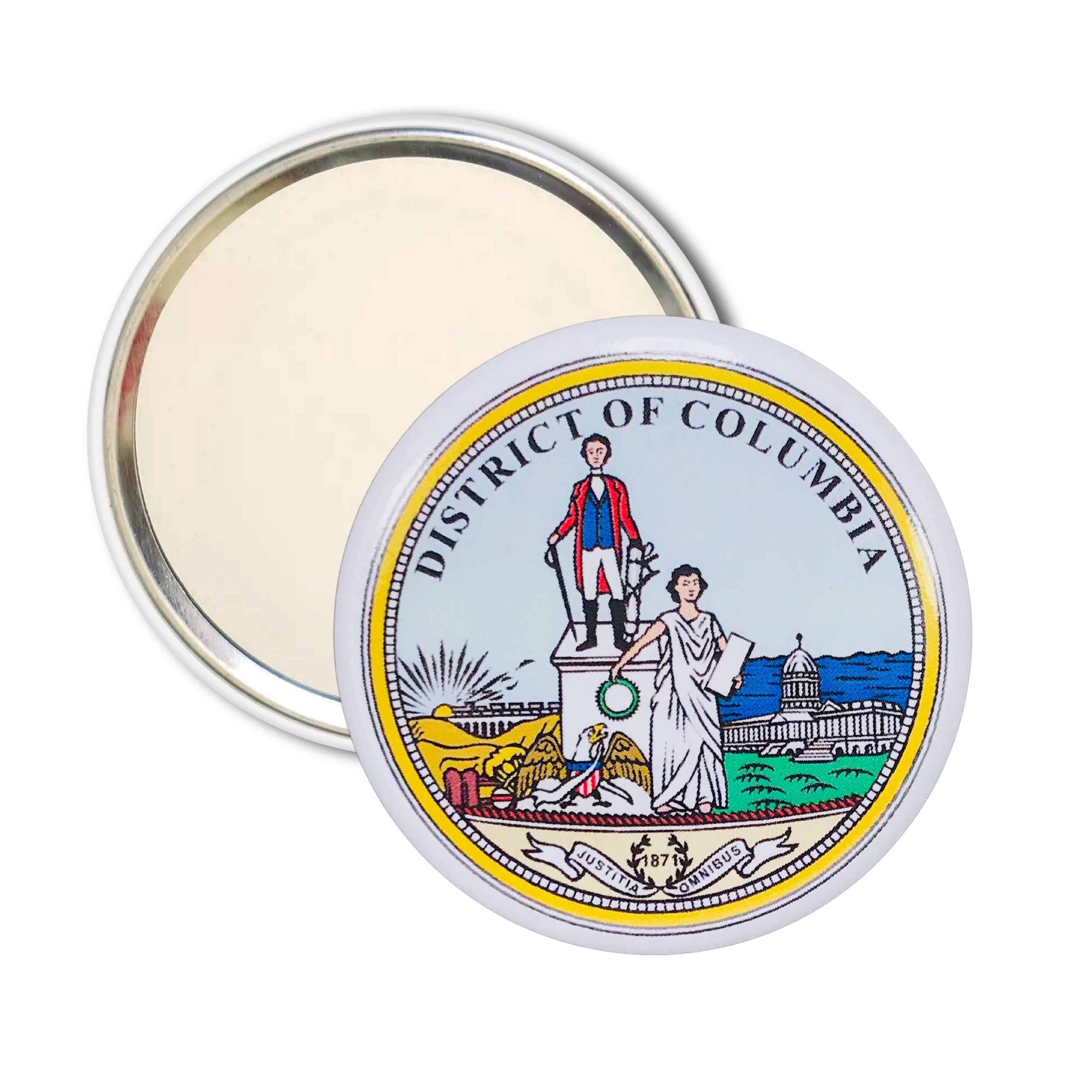 Purse Mirror - Seal District of Columbia - USA