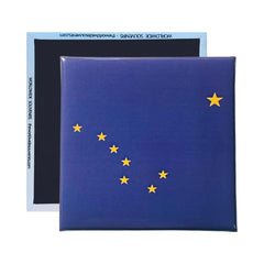 Square Magnet - State Flag ALASKA - USA