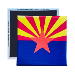 Square Magnet - State Flag ARIZONA - USA