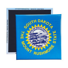 Square Magnet - State Flag DAKOTA - USA