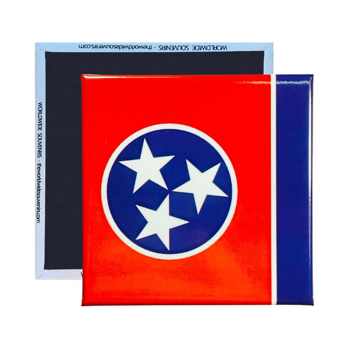 Square Magnet - State Flag TENNESSEE - USA