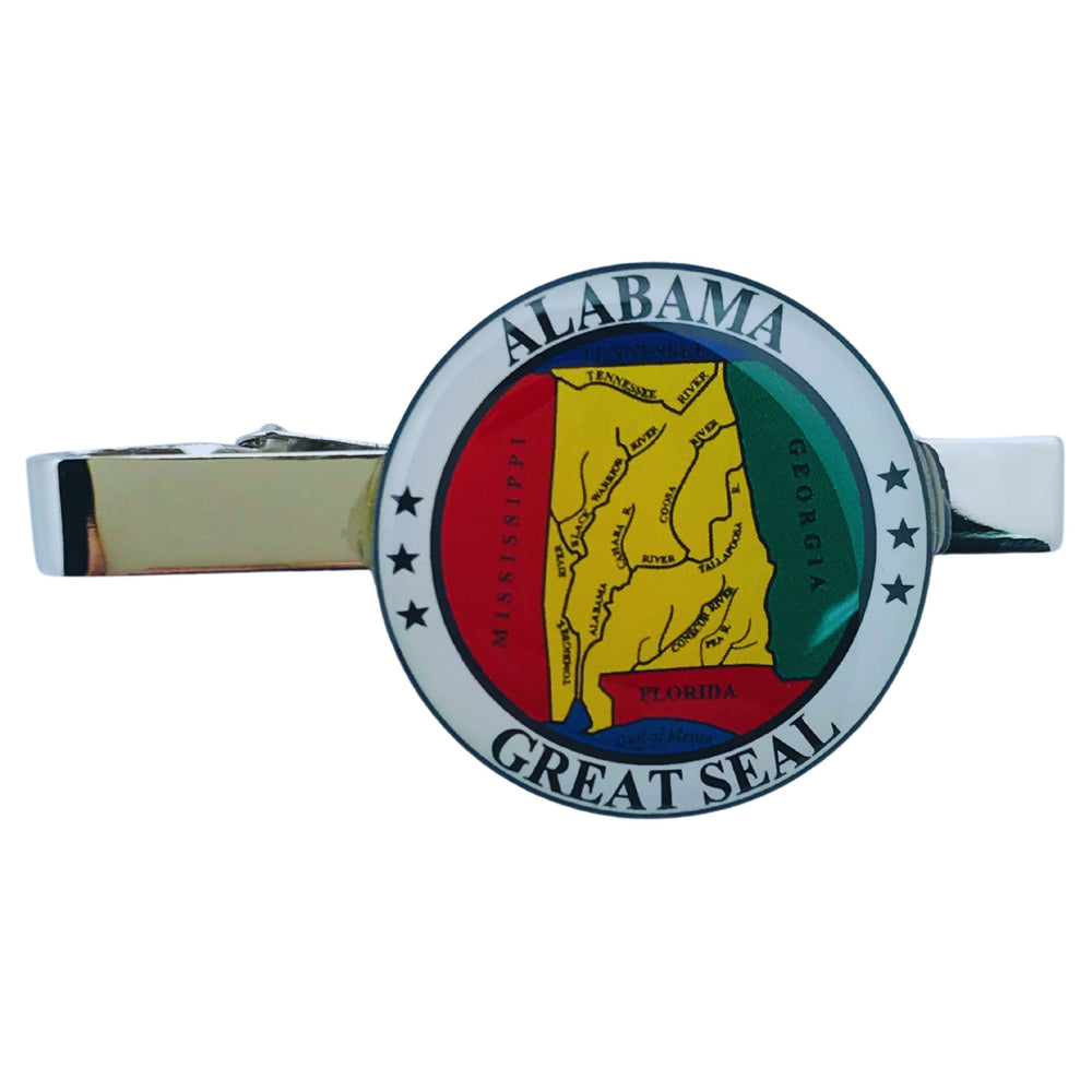 Tie Clip - State Seal Alabama - USA