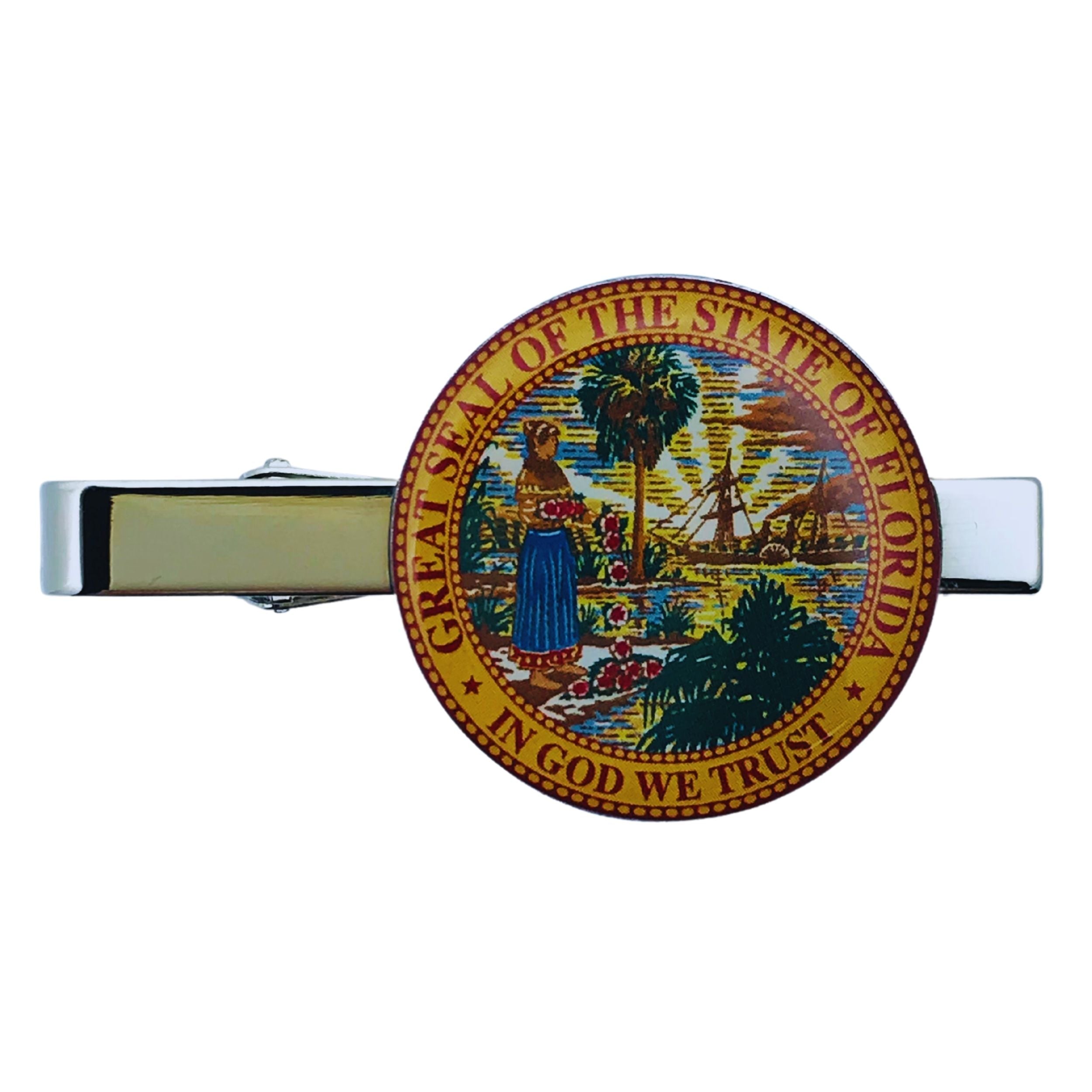 Tie Clip - State Seal Florida - USA
