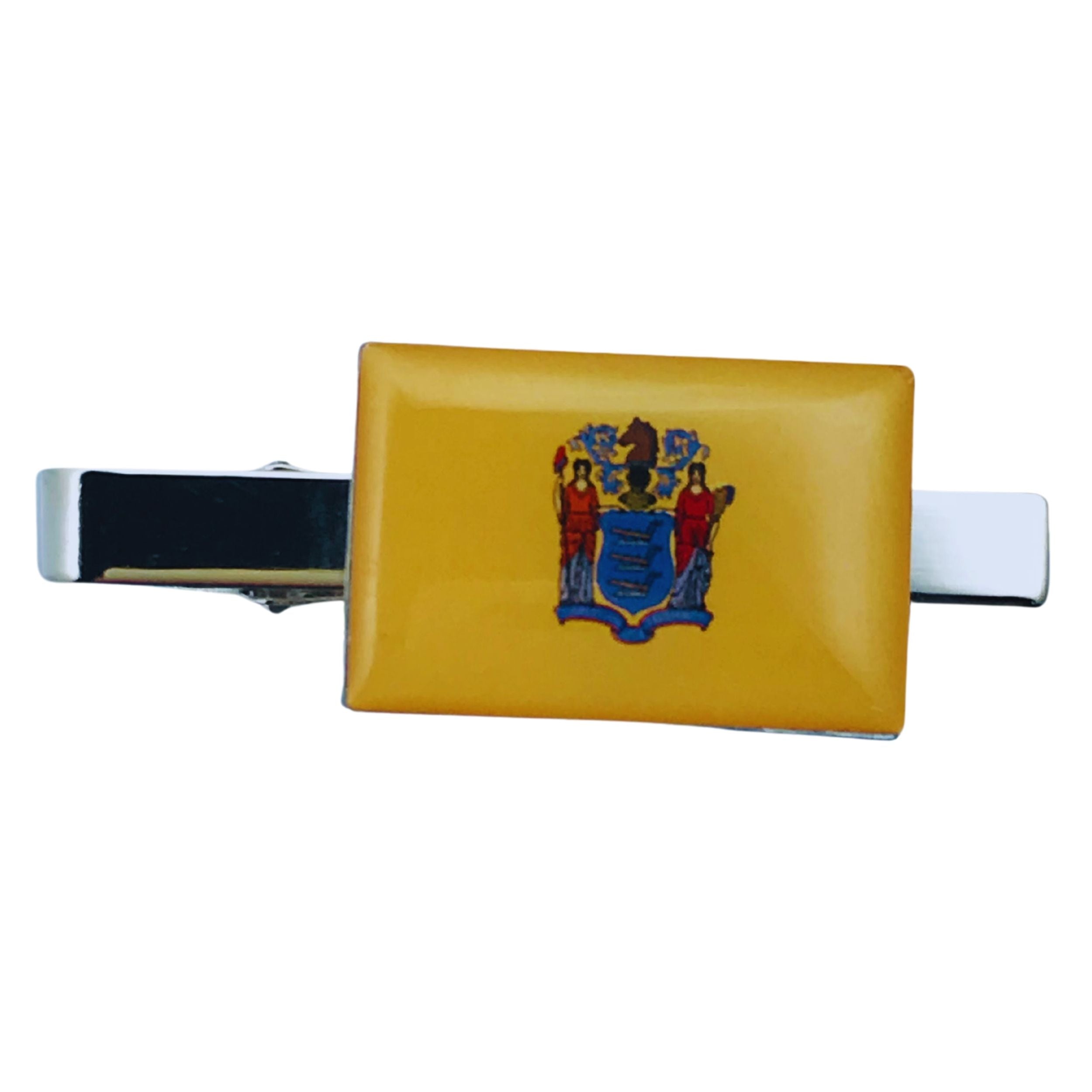 Tie Clip - State Flag New Jersey - Usa
