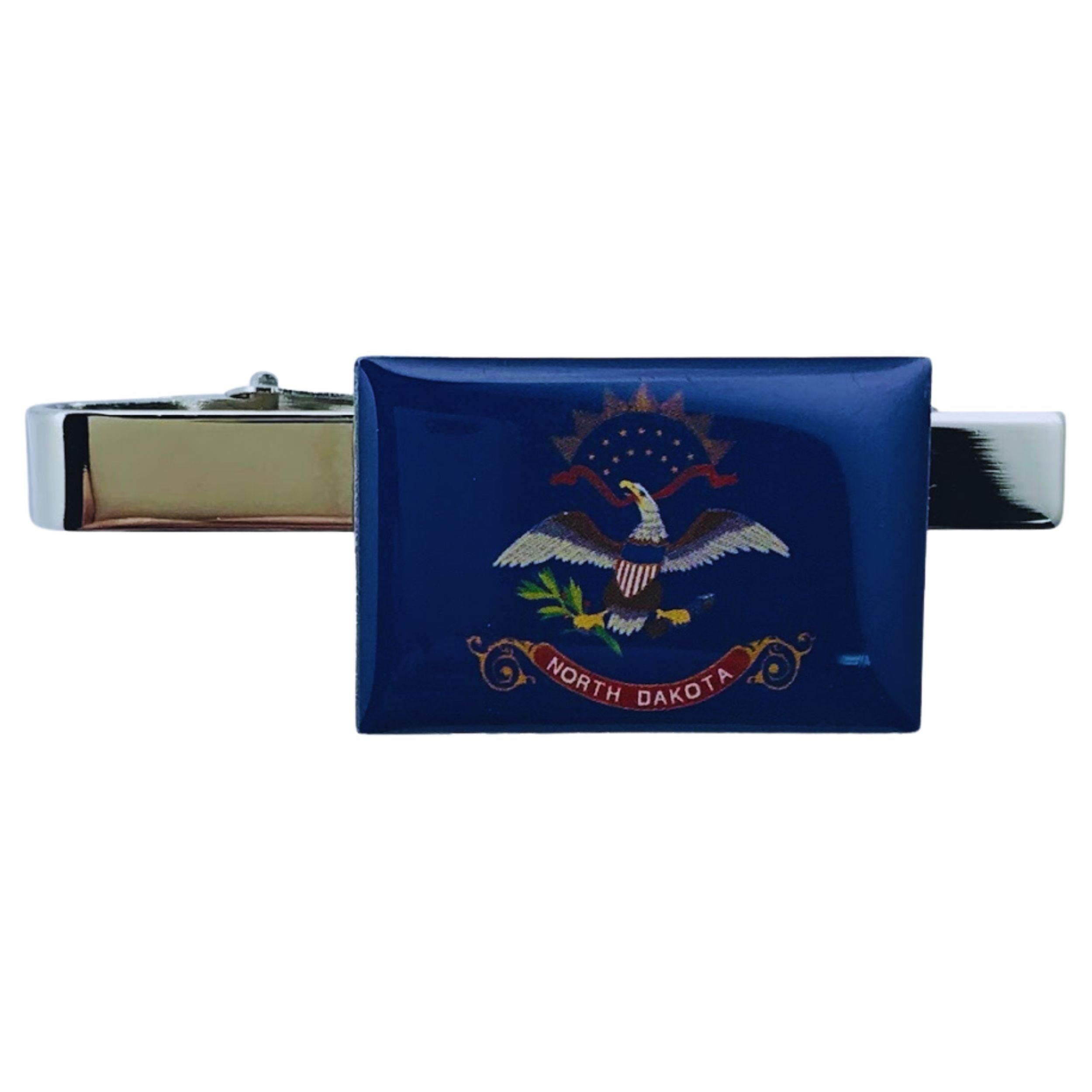 Tie Clip - State Flag North Dakota - Usa