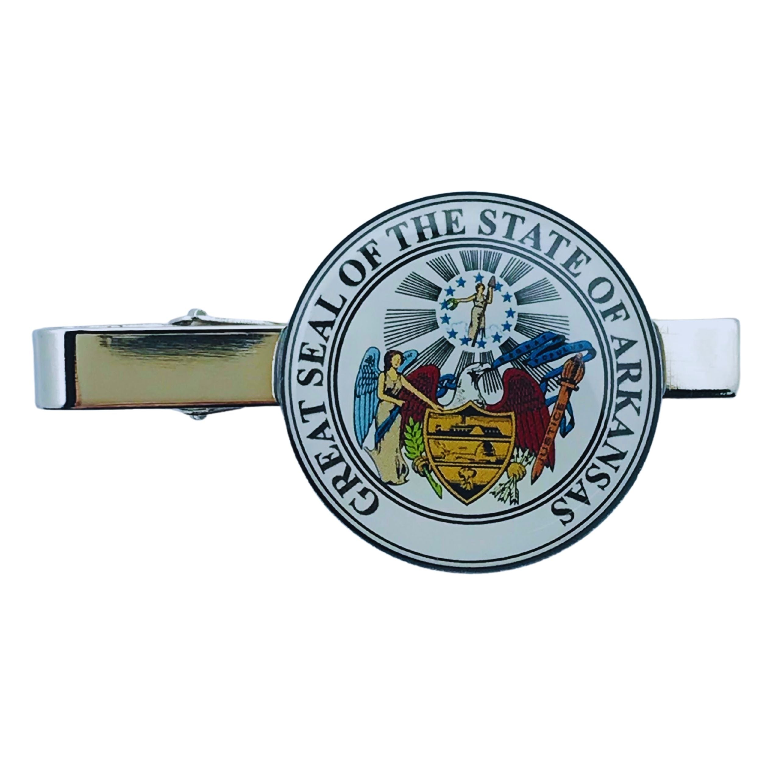 Tie Clip - State Seal Arkansas - USA