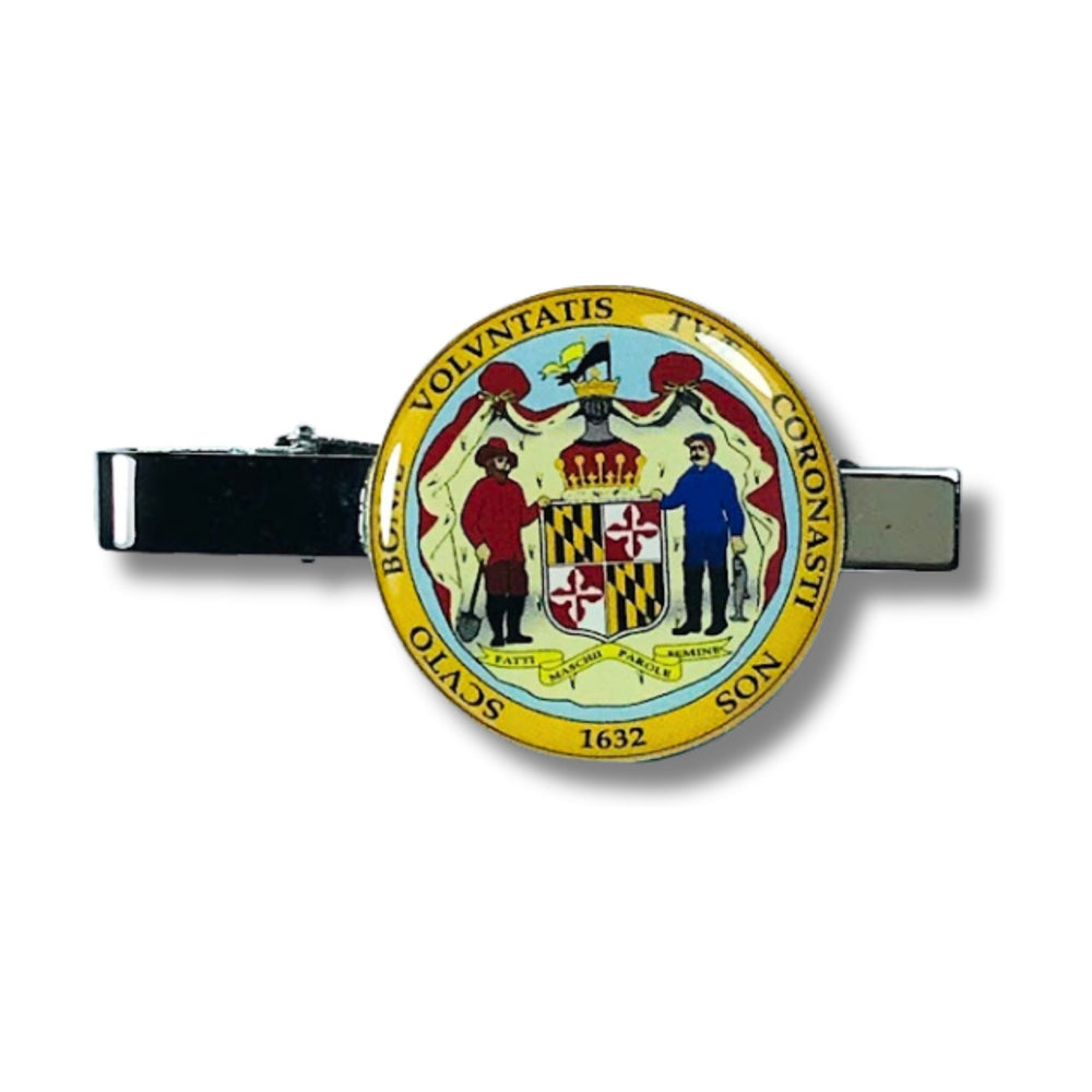 Tie Clip - State Seal Maryland - USA
