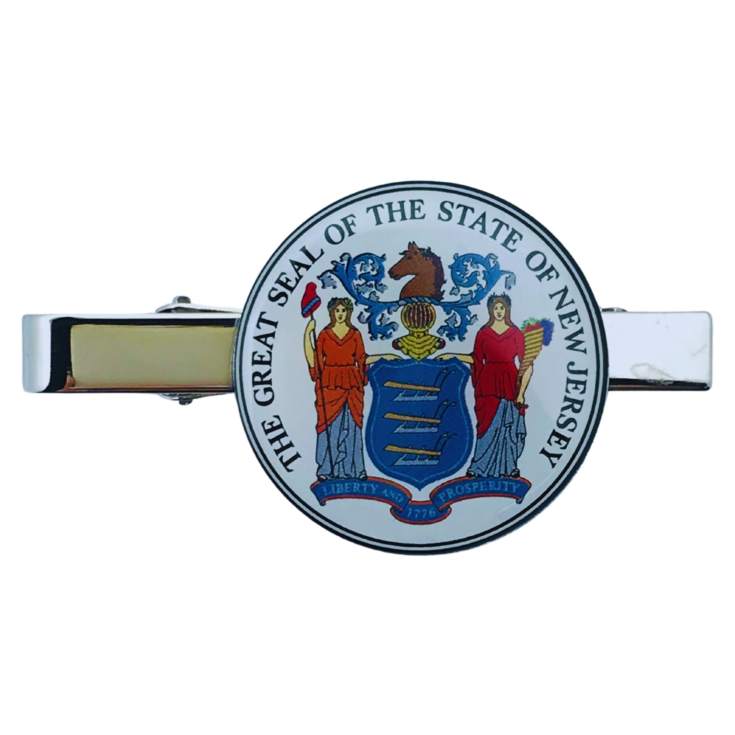 Tie Clip - State Seal New Jersey - USA