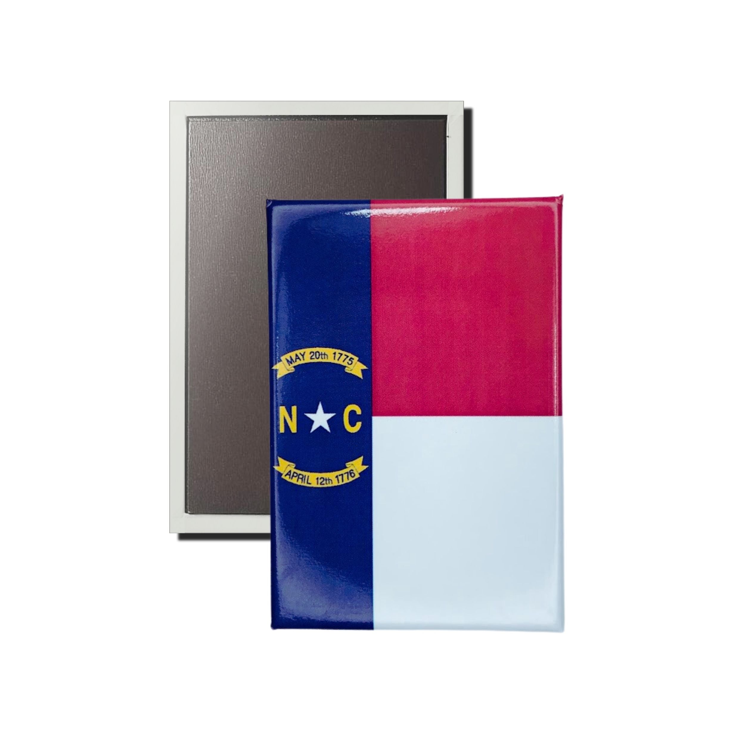 Vertical Magnet - State Flag North Carolina - USA