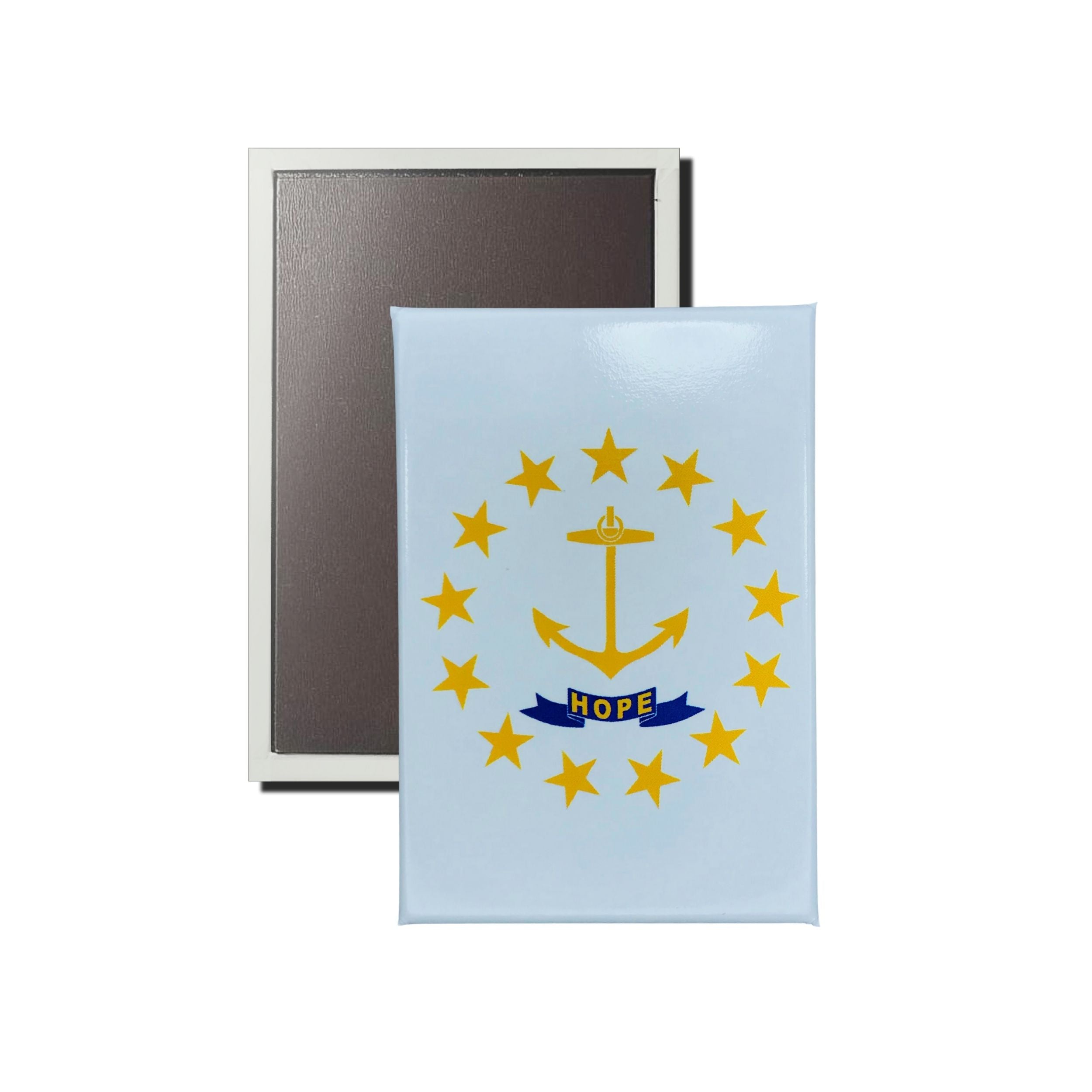 Vertical Magnet - State Flag Rhode Island - USA