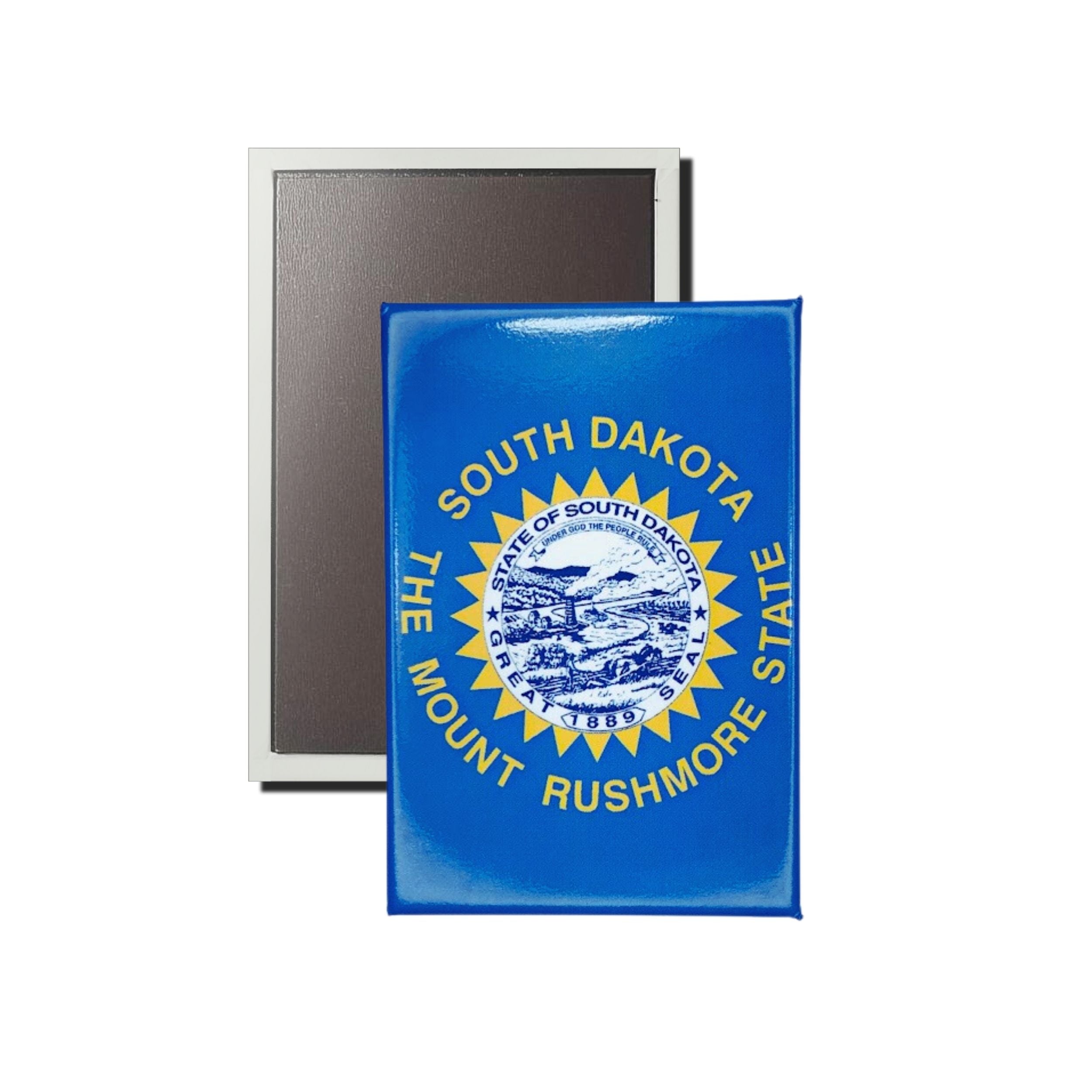 Vertical Magnet - State Flag South Dakota - USA