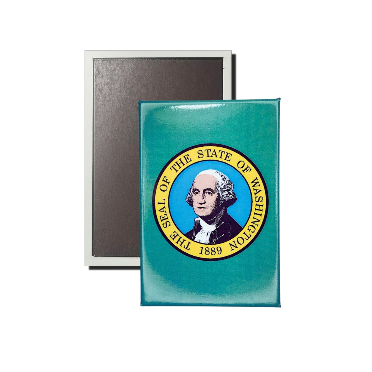Vertical Magnet - State Flag Washington - USA