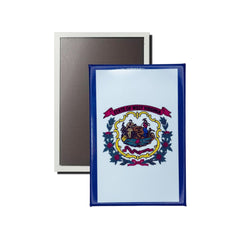 Vertical Magnet - State Flag West Virginia - USA