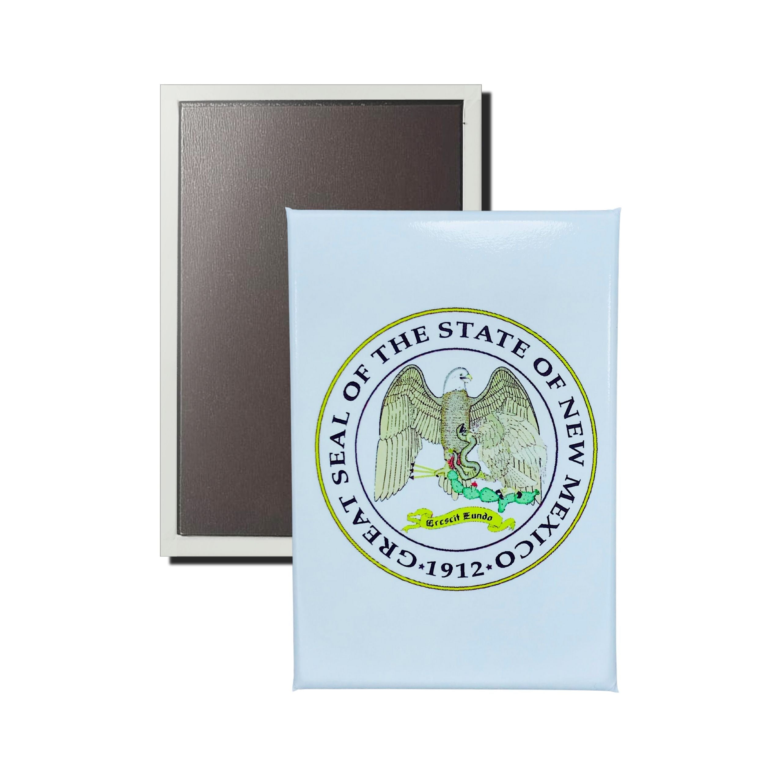 Vertical Magnet - State Seal New Mexico - USA