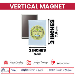 Vertical Magnet - State Seal Tennessee - USA