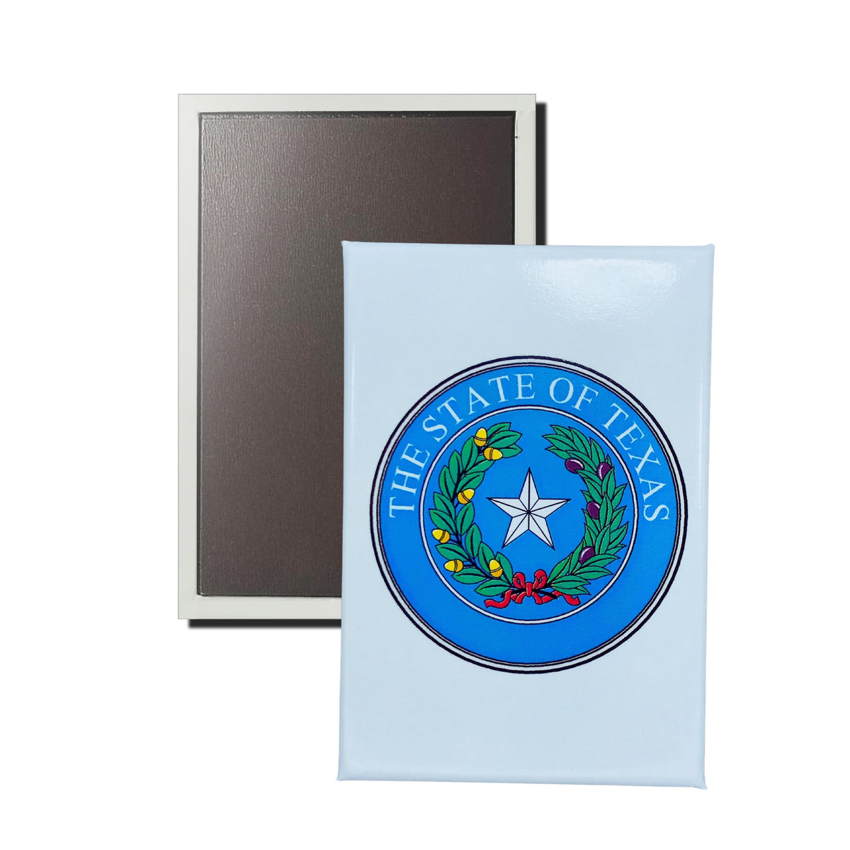 Vertical Magnet - State Seal Texas - USA