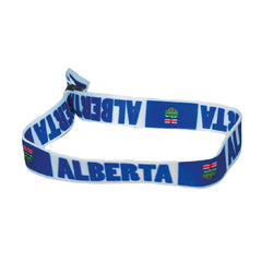 Woven Wristband - Flag of Alberta – Canadá – P2541