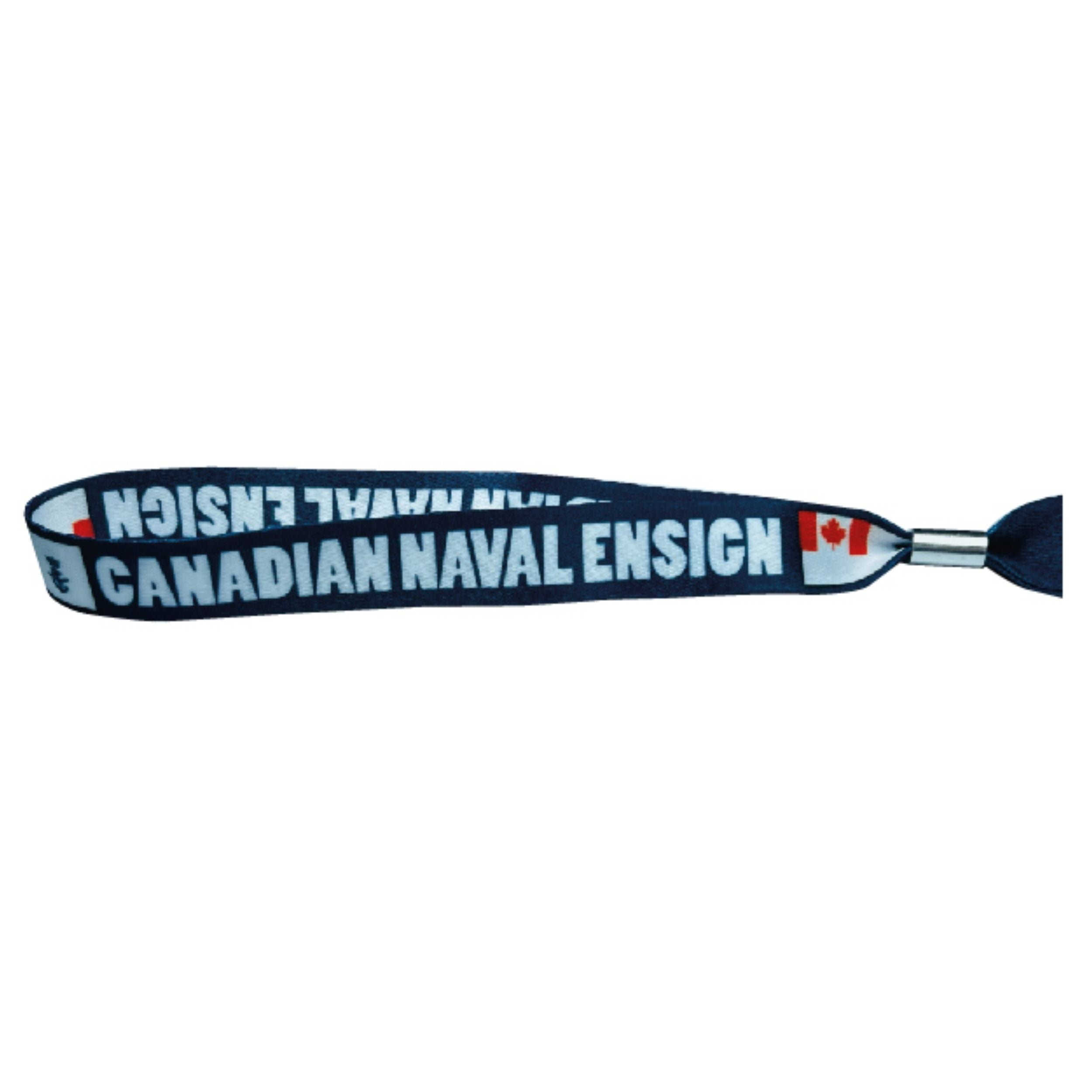 Woven Wristband – Flag Canadian Naval Ensign – Canadá – P1474