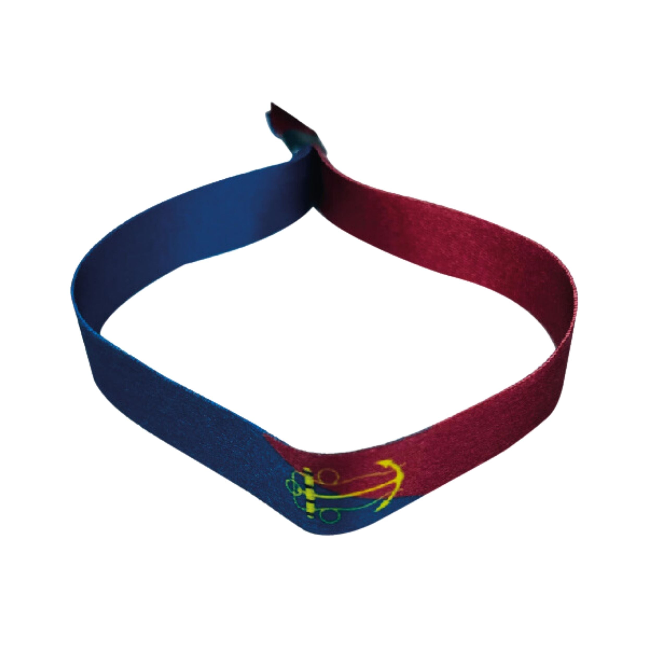 Woven Wristband – Flag Canadian Navy Board – Canadá – P1458