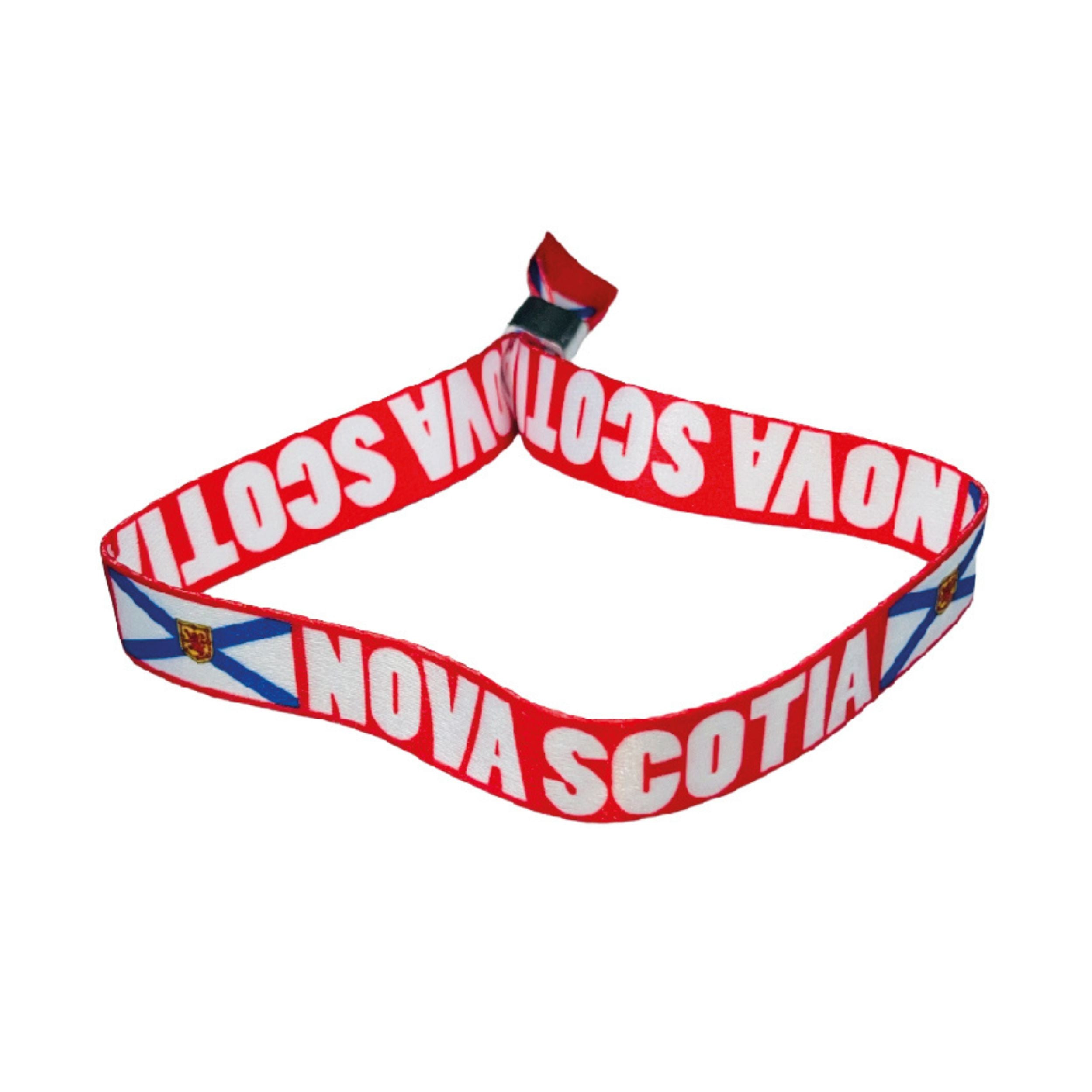 Woven Wristband – Flag Of Nova Scotia – Canadá – P2530