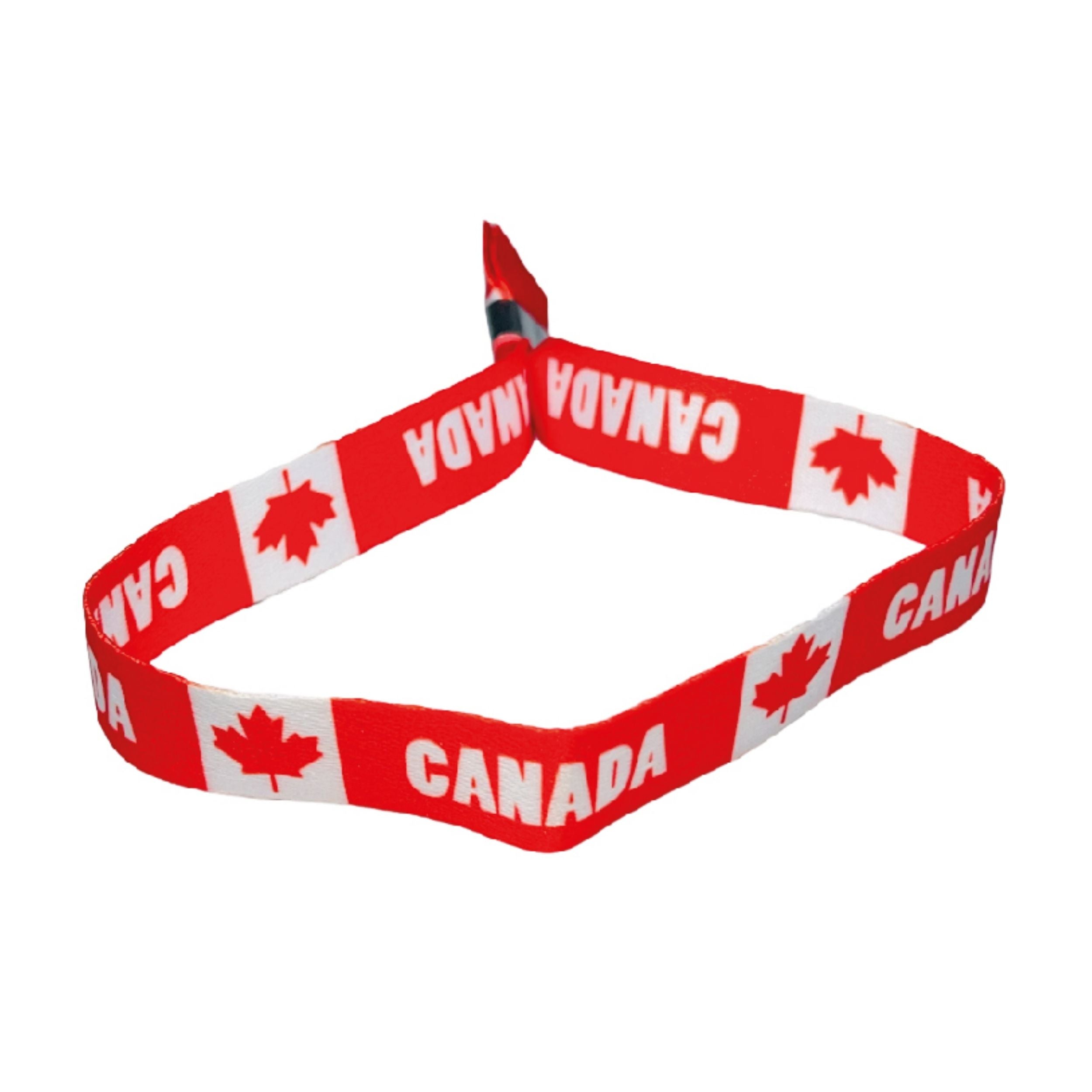 Woven Wristband – Flag Of Canadá – P2537