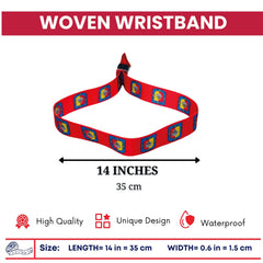 Woven Wristband – Shield of Baja California Sur – Mexico - P2592