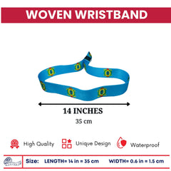 Woven Wristband – Shield Of Durango – Mexico - P2576