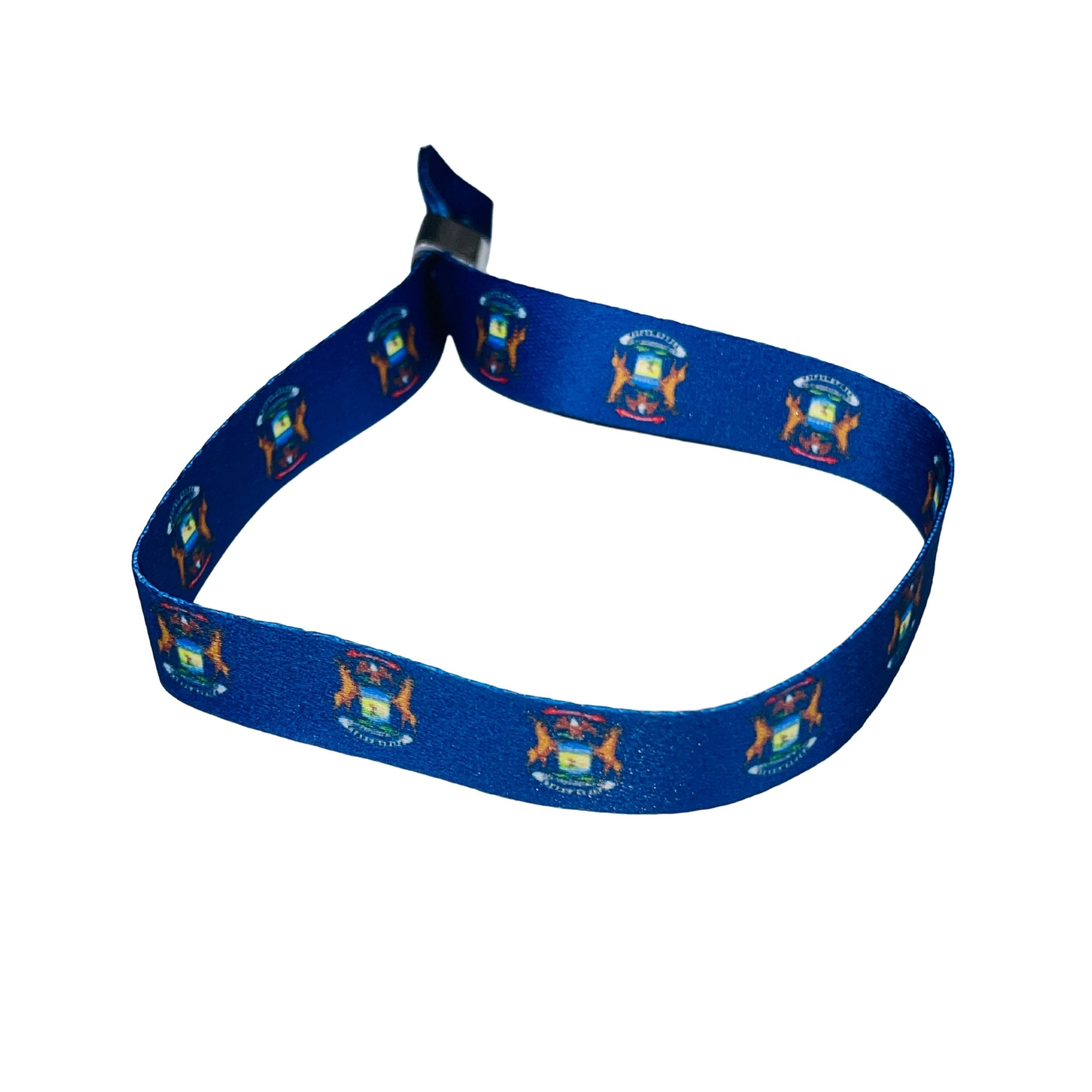 Woven Wristband - State Flag Maine – USA – P1919
