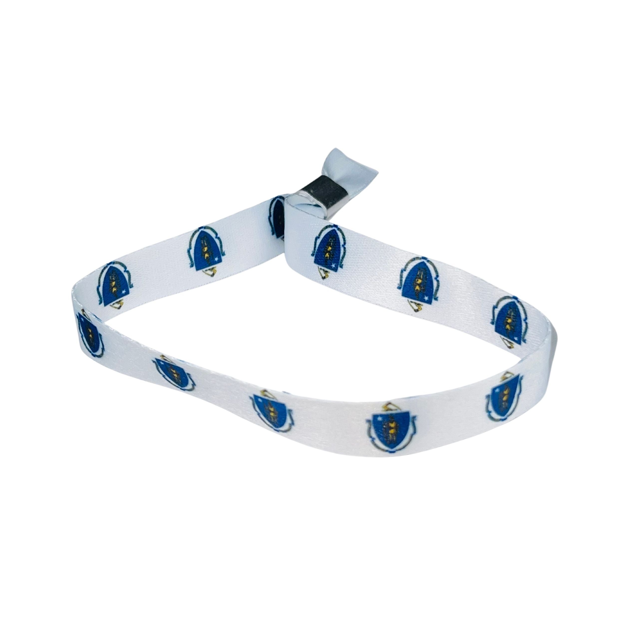 Woven Wristband - State Flag Massachusetts – USA – P1917