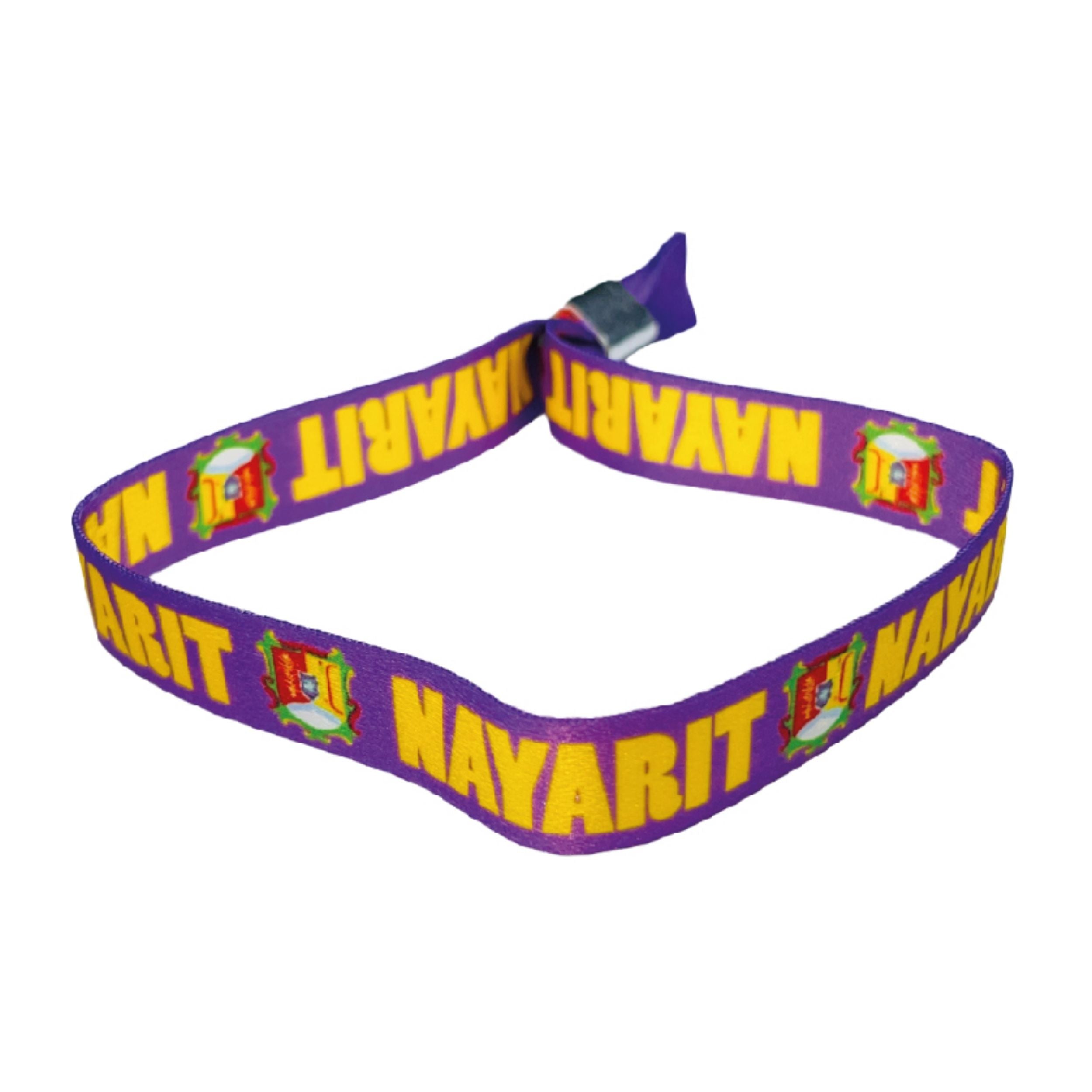 Woven Wristband - Shield of Nayarit – Mexico - P2623
