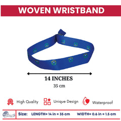 Woven Wristband – State Flag Nevada – USA – P1974