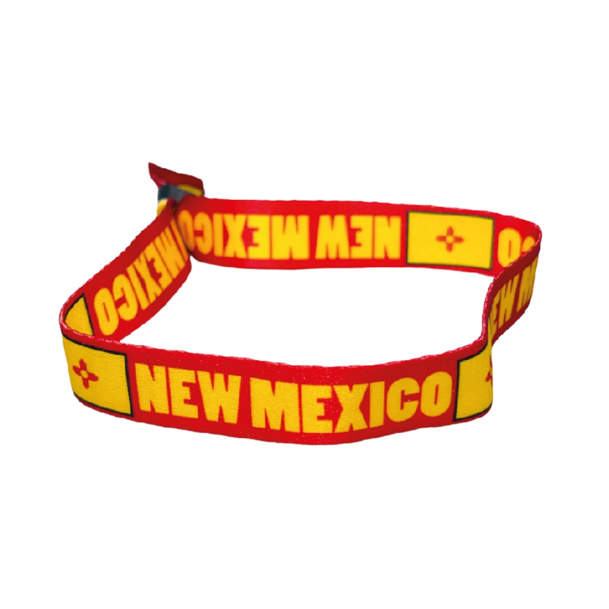Woven Wristband – State Flag New Mexico – USA – P1971