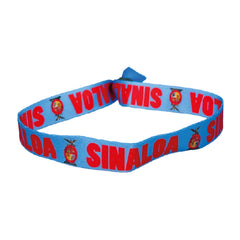 Woven Wristband - Shield of Sinaloa - Mexico - P2609