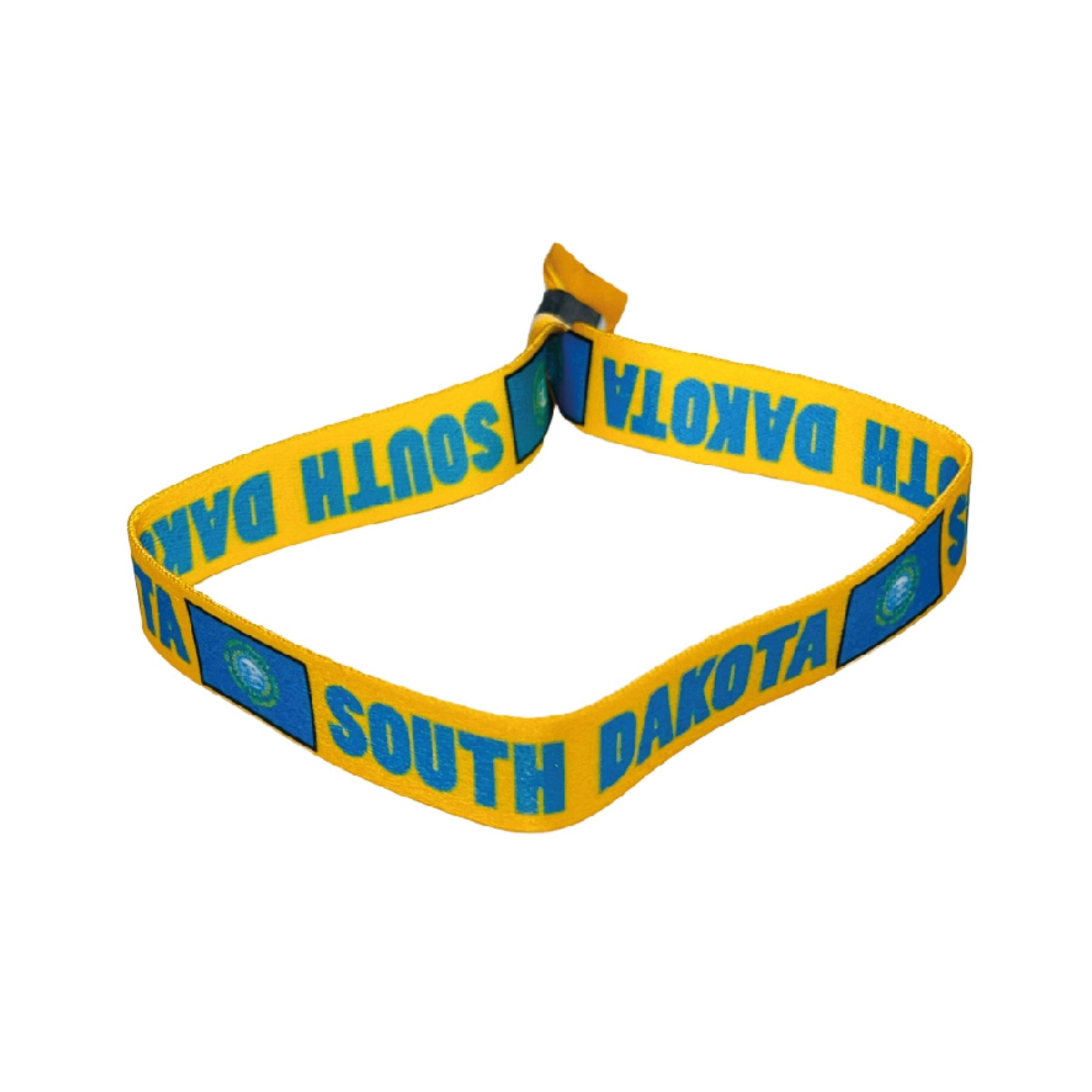 Woven Wristband – State Flag South Dakota – USA – P1952