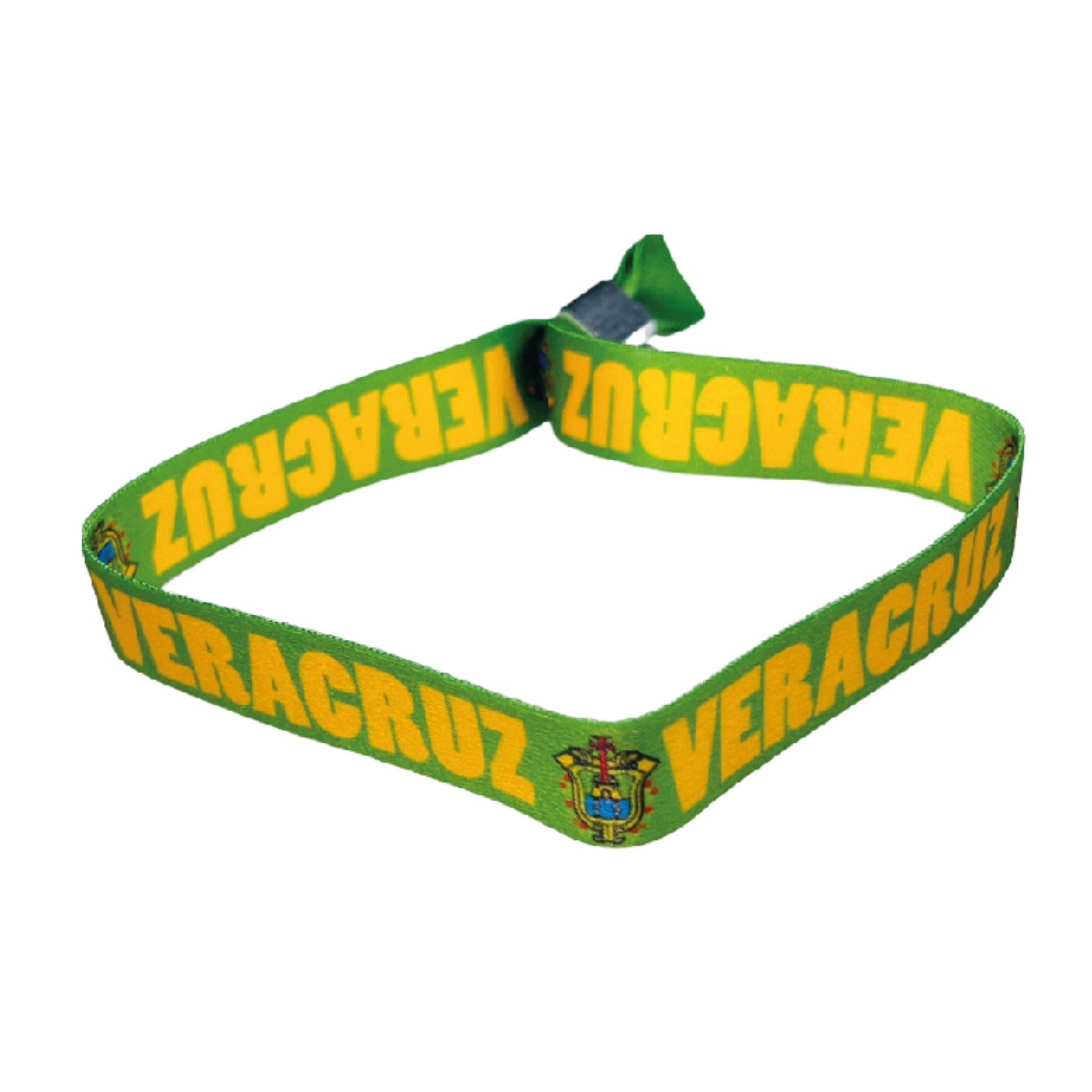 Woven Wristband - Shield of Veracruz – Mexico - P2617