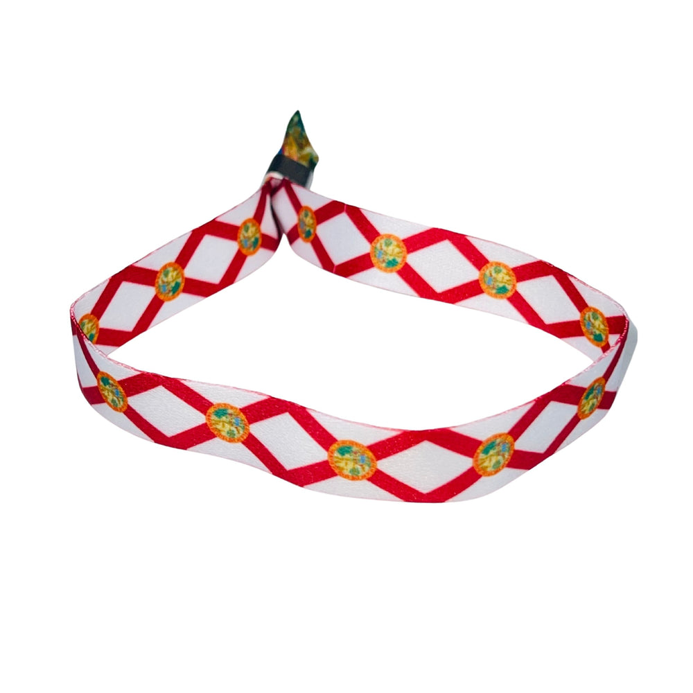 Woven Wristband – State Flag Florida – USA – P1913