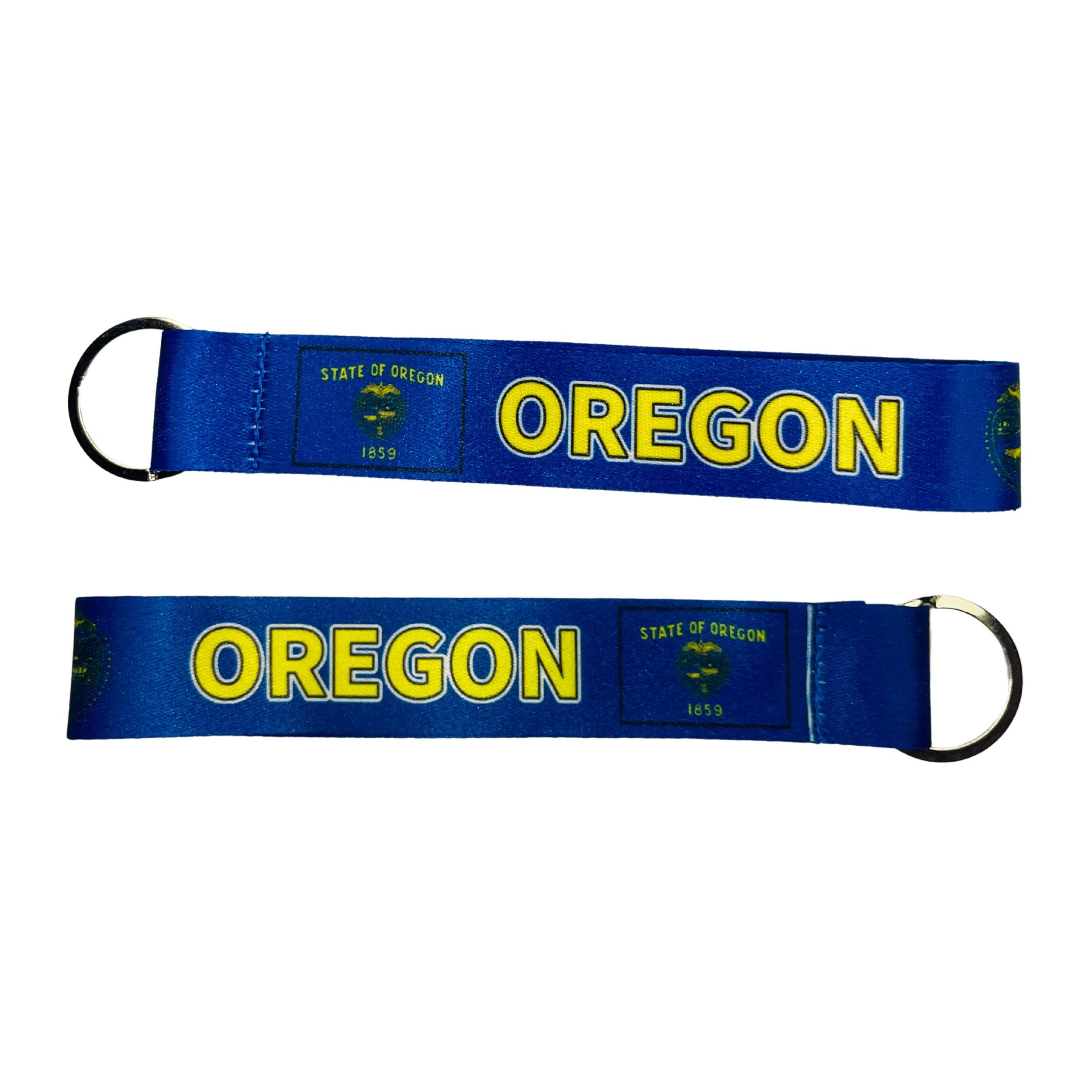 Wristlet Keychain - State Flag Oregon - USA - K109